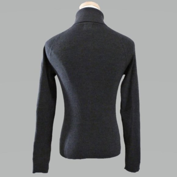 INC International Concepts SP Gray Turtleneck - Picture 2 of 3